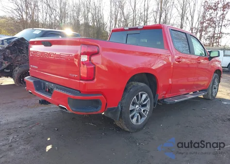 2020 Chevrolet Silverado 1500 4Wd Short Bed Rst из США, поврежденный, VIN 1GCUYEED0LZ111439